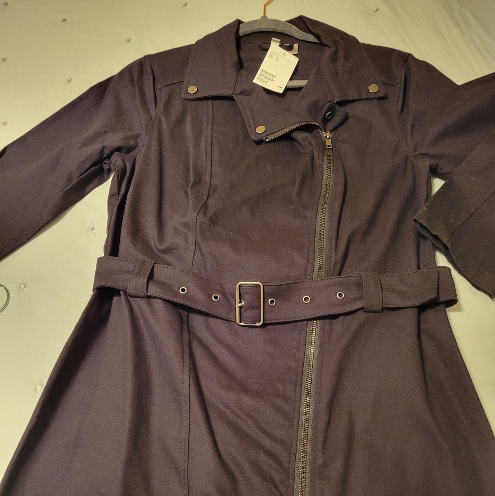 H&M Black Denim Dress